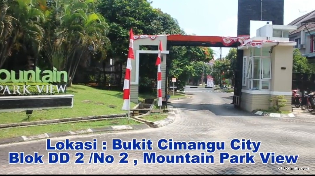 Dijual Rumah Cimanggu City Dengan Pemandangan Pegunungan di Bogor 